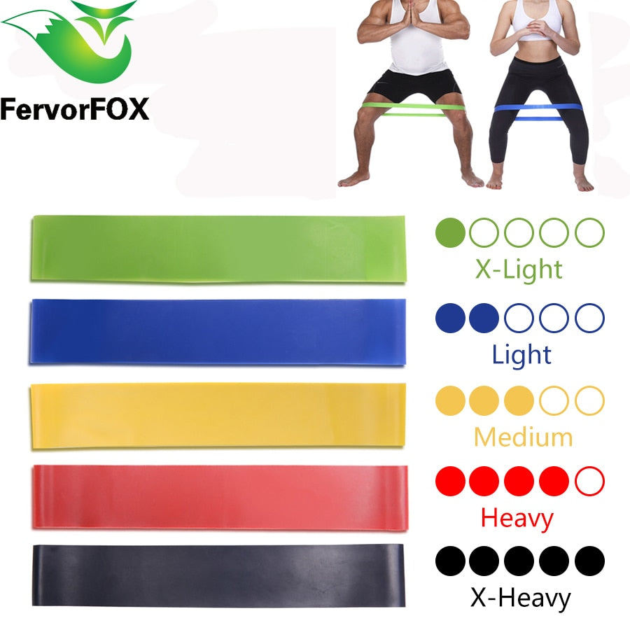 5 Colour Resistance Bands